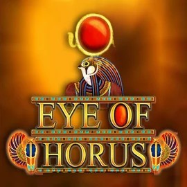 Eye of Horus online game logo by RTG (Reel Time Gaming) on oranje-palace-casino.co.nl