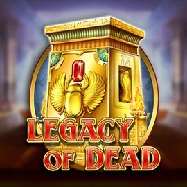 Legacy of Dead slot logo by Play'n GO at Oranje Palace CasinoLegacy of Dead