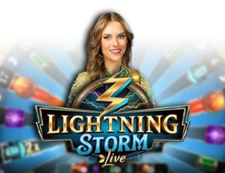 Lightning Storm logo by Evolution at Oranje Palace Casino