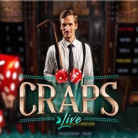 Live Craps logo – Live Casino by Evolution at Oranje Palace Casino