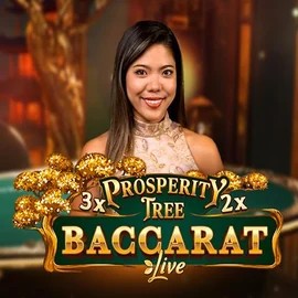 Prosperity Tree Baccarat logo – Live Casino by Evolution at Oranje Palace Casino