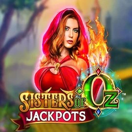 Sisters Of Oz Jackpots slot logo by Triple Edge Studios at Oranje Palace CasinoSisters Of Oz Jackpots