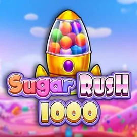 Enjoy Sugar Rush 1000 by Pragmatic Play – logo hosted on oranje-palace-casino.co.nl
